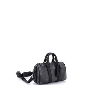 Louis Vuitton Keepall Bandouliere Bag Damoflage Canvas 25