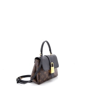 Louis Vuitton Locky Handbag Monogram Canvas with Leather BB