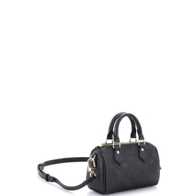 Louis Vuitton Speedy Bandouliere NM Bag Monogram Empreinte Leather Nano