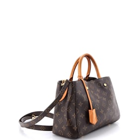 Louis Vuitton Montaigne Handbag Monogram Canvas BB