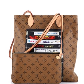 Louis Vuitton Carry It Tote Limited Edition Video Tape Reverse Monogram Canvas