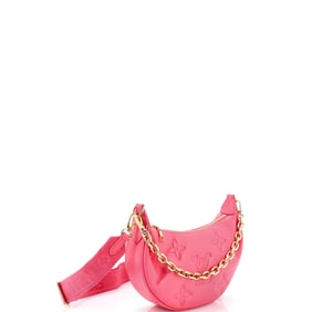 Louis Vuitton Over The Moon Bag Bubblegram Leather