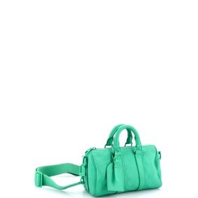 Louis Vuitton Keepall Bandouliere Bag Monogram Taurillon Leather 25