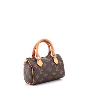 Louis Vuitton Speedy Mini HL Handbag Monogram Canvas
