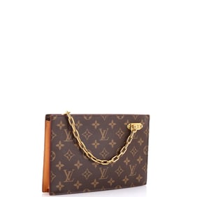 Louis Vuitton Legacy Chain Clutch Monogram Canvas
