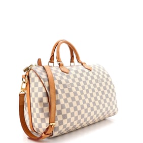 Louis Vuitton Speedy Bandouliere Bag Damier 35