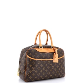 Louis Vuitton Deauville Handbag Monogram Canvas