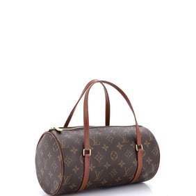 Louis Vuitton Papillon Handbag Monogram Canvas 26