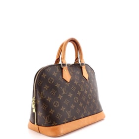 Louis Vuitton Vintage Alma Handbag Monogram Canvas PM
