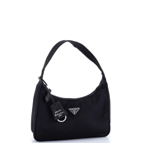 Prada Re-Edition 2000 Hobo Tessuto Mini