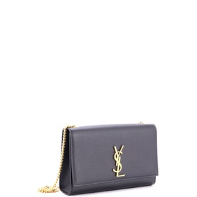 Saint Laurent Classic Monogram Crossbody Bag Grainy Leather Medium