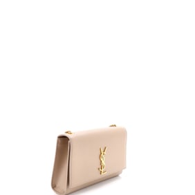 Saint Laurent Classic Monogram Crossbody Bag Grainy Leather Medium