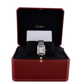 Cartier Cartier Must de Cartier Tank Quartz Watch Stainless Steel 22