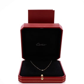 Cartier Cartier Cartier D'Amour Pendant Necklace 18K Yellow Gold and Diamond Small