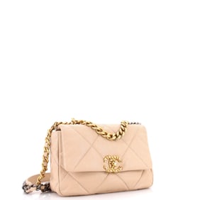 Chanel Chanel 19 Flap Bag Quilted Leather Medium