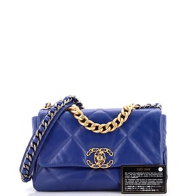 Chanel Chanel 19 Flap Bag Quilted Leather Medium
