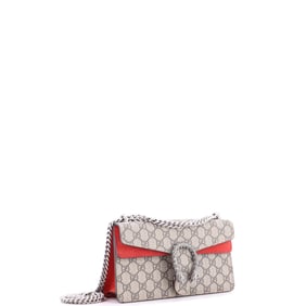 Gucci Gucci Dionysus Bag GG Coated Canvas with Crystal Embellished Metal Small
