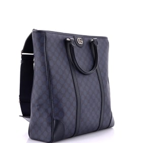 Gucci Gucci Ophidia Convertible Open Tote GG Coated Canvas Tall