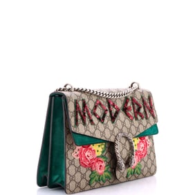 Gucci Gucci Dionysus Bag Embroidered GG Coated Canvas Medium