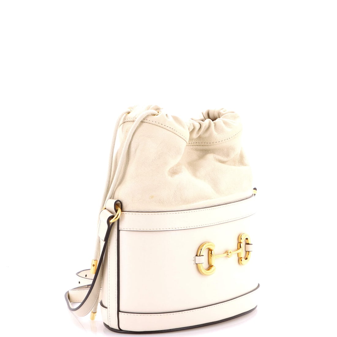 Gucci Gucci Horsebit 1955 Bucket Crossbody Bag Leather Small (1 of 6)