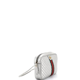 Gucci Gucci Trapuntata Camera Bag Quilted Leather Small