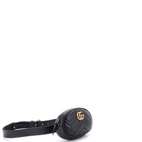 Gucci Gucci GG Marmont Belt Bag Matelasse Leather