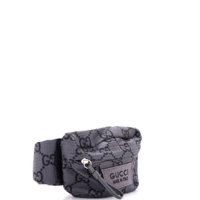 Gucci Gucci Ripstop Belt Bag GG Nylon and Leather