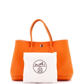 Hermes Hermes Garden Party Tote Leather 30