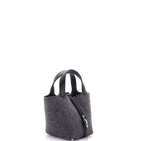 Hermes Hermes Picotin Lock Bag Felt with Leather PM