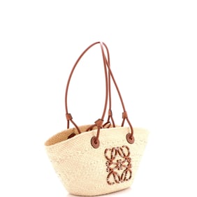 Loewe Loewe Anagram Basket Tote Raffia Small