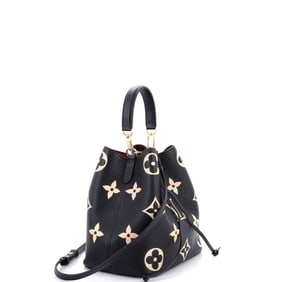 Louis Vuitton Louis Vuitton NeoNoe Handbag Bicolor Monogram Empreinte Giant MM