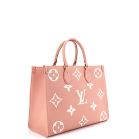 Louis Vuitton Louis Vuitton OnTheGo Tote Bicolor Monogram Empreinte Giant MM