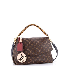 Louis Vuitton Louis Vuitton Braided Handle Beaubourg Handbag Monogram Canvas MM