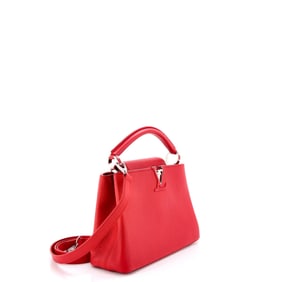 Louis Vuitton Louis Vuitton Capucines Bag Leather BB