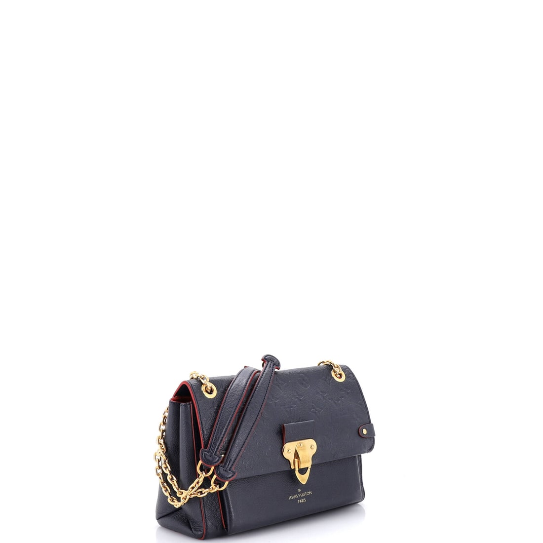 Louis Vuitton Louis Vuitton Vavin Handbag Monogram Empreinte Leather PM: Warning: may cause instant outfit upgrades: Louis Vuitton Louis Vuitton Vavin Handbag Monogram Empreinte Leather PM in Blue. Done in leather for that just-right texture and polish. Approx. dimensions: