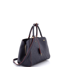 Louis Vuitton Louis Vuitton Montaigne Handbag Monogram Empreinte Leather MM