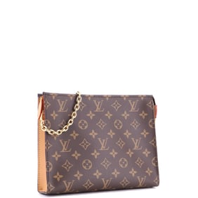Louis Vuitton Louis Vuitton Toiletry Pouch on Chain Monogram Canvas