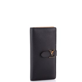 Louis Vuitton Louis Vuitton Capucines Vertical Wallet Leather