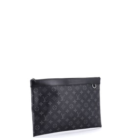 Louis Vuitton Louis Vuitton Discovery Pochette Monogram Eclipse Canvas GM