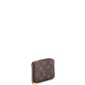 Louis Vuitton Louis Vuitton Zippy Coin Purse Monogram Canvas