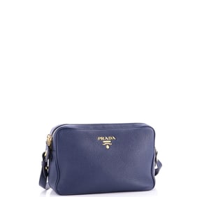 Prada Prada Double Zip Camera Bag Vitello Daino