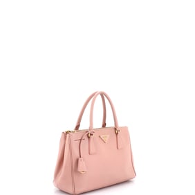 Prada Prada Double Zip Lux Tote Saffiano Leather Small