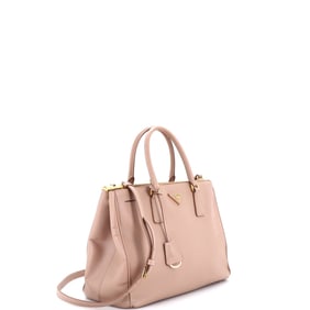 Prada Prada Double Zip Lux Tote Saffiano Leather Medium