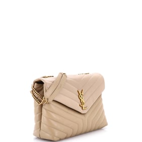 Saint Laurent Saint Laurent Loulou Shoulder Bag Matelasse Chevron Leather Medium