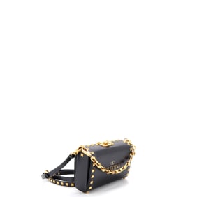 Valentino Garavani Valentino Garavani Rockstud Alcove Clutch Leather