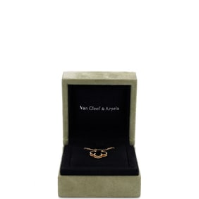 Van Cleef & Arpels Van Cleef & Arpels Vintage Alhambra Pendant Necklace 18K Yellow Gold and Onyx