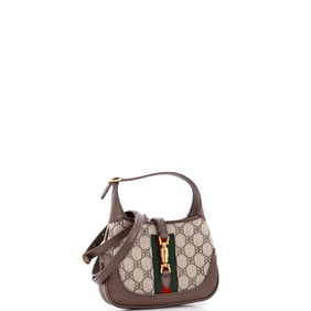 Balenciaga Balenciaga x Gucci The Hacker Project Jackie 1961 Hobo BB Coated Canvas Mini