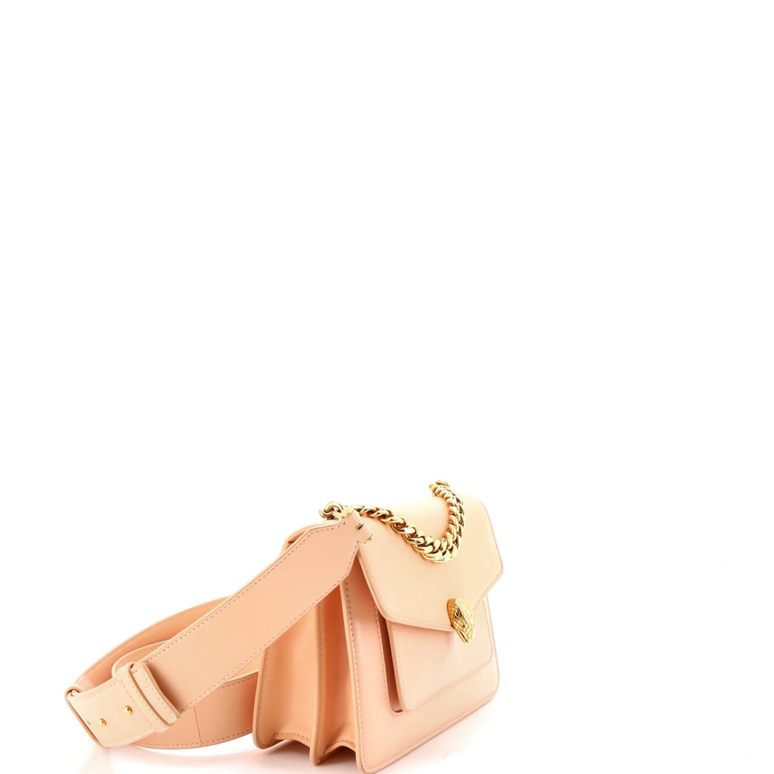 Bvlgari Bvlgari Serpenti Forever Maxi Chain Crossbody Bag Leather Small: A flex, but make it elegant. Meet your next go-to: authentic Bvlgari Bvlgari Serpenti Forever Maxi Chain Crossbody Bag Leather Small. Size check: 5.5 x 8.0 x 3.5 inches. The kind of jewelry you never