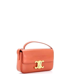 Celine Celine Triomphe East-West Shoulder Bag Smooth Calfskin