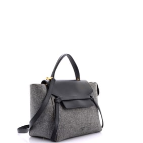 Celine Celine Belt Bag Felt and Leather Mini
